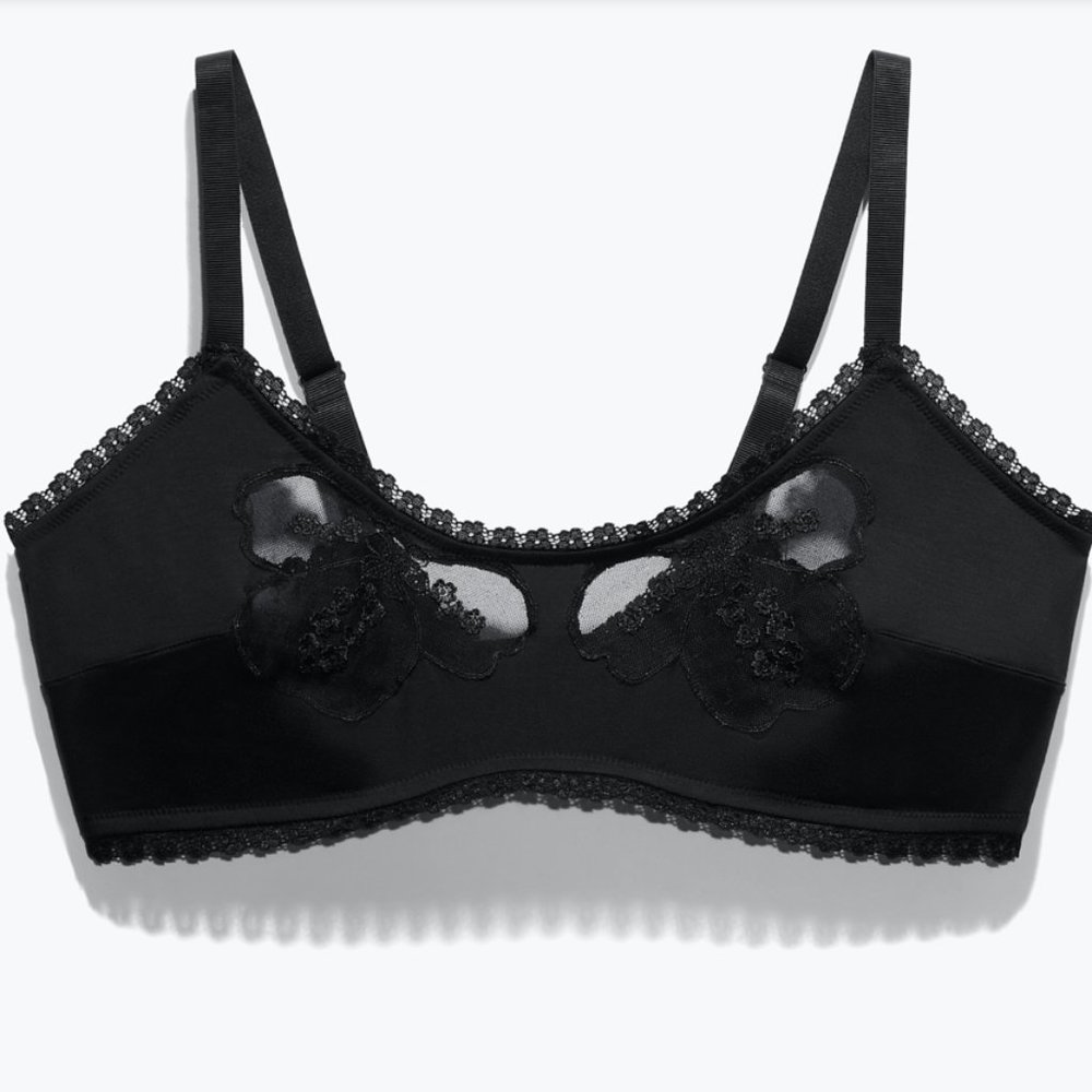 Savage X Fenty A Peek Behind the Lace Bralette - Size Medium - NWT